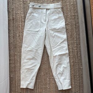 Veronica Beard Atala Cropped Tapered Pants